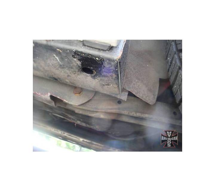 under carriage rust free!